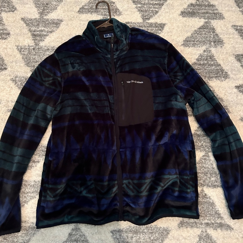 Men’s Vineyard Vines full zip super soft fleece NWOT